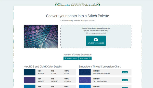 The Photo To Palette Converter